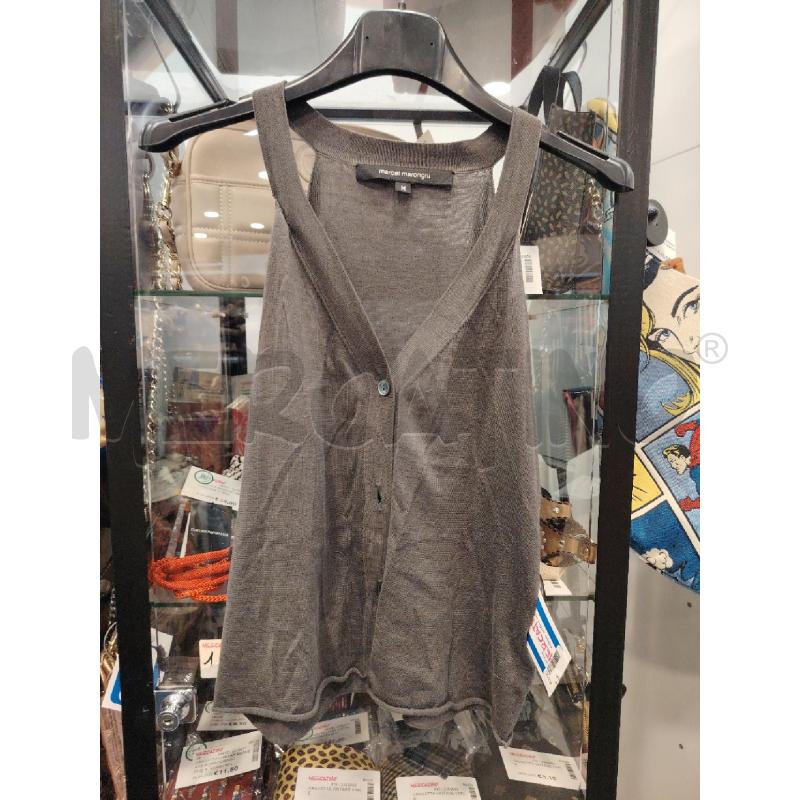GILET DONNA MARCEL MARONGIU GRI* | Mercatino dell'Usato Roma eur 1