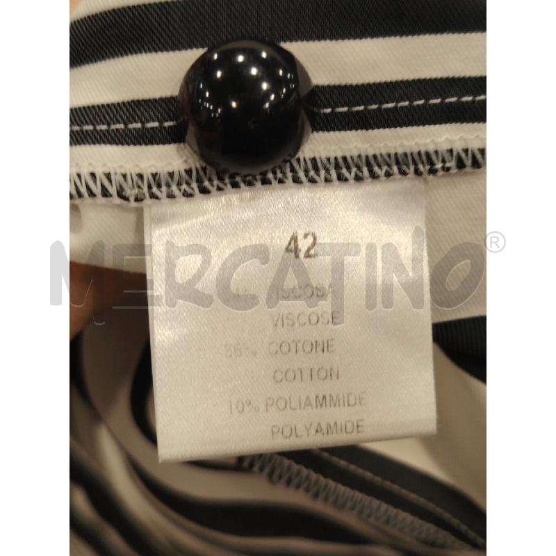 GILET D CARLAG RIGHE BIA NE/NE | Mercatino dell'Usato Roma eur 2