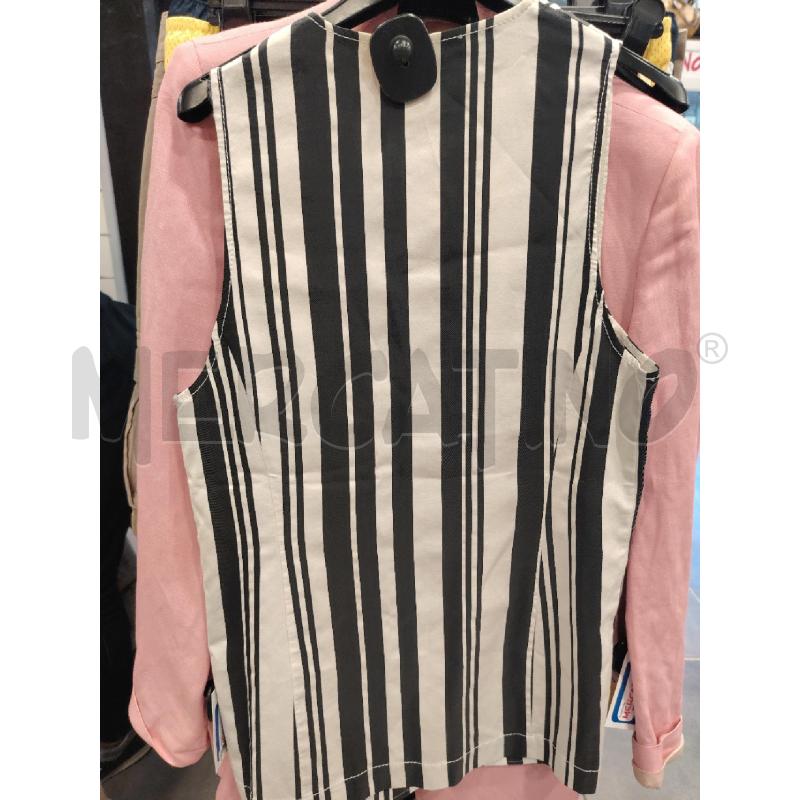 GILET D CARLAG RIGHE BIA NE/NE | Mercatino dell'Usato Roma eur 3