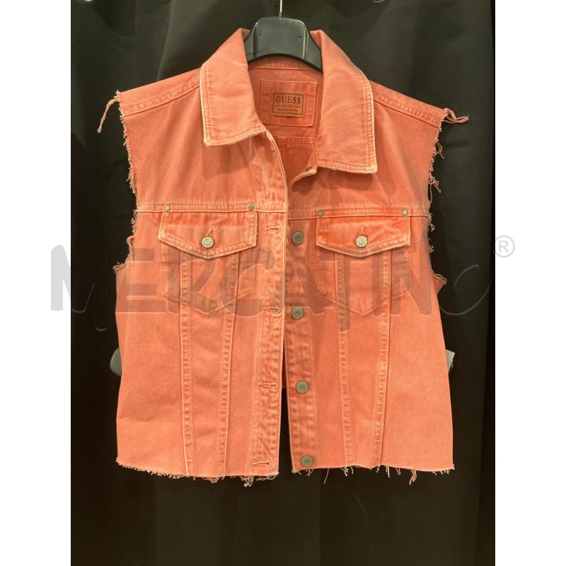 GILET D GUESS ARANCIATO | Mercatino dell'Usato Roma eur 1