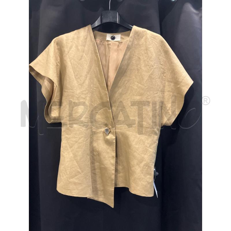 GILET D VICOLO BEI LINO  | Mercatino dell'Usato Roma eur 1