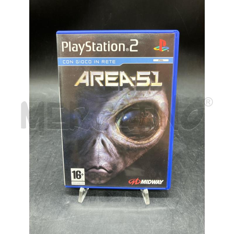 GIOCHI PS2 AREA-51 | Mercatino dell'Usato Roma eur 1