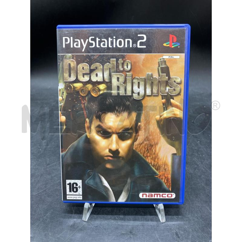 GIOCHI PS2 DEAD TO RIGHTS | Mercatino dell'Usato Roma eur 1