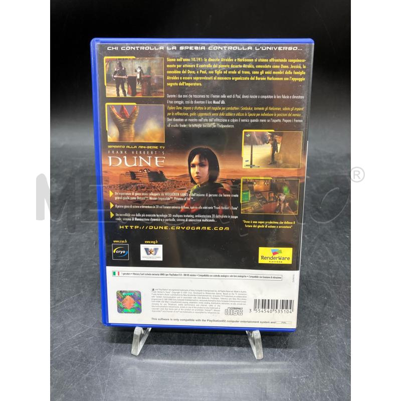 GIOCHI PS2 DUNE | Mercatino dell'Usato Roma eur 2