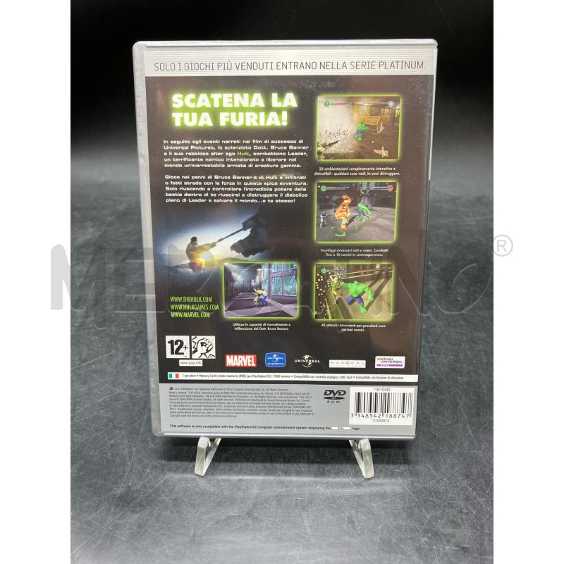 GIOCHI PS2 HULK | Mercatino dell'Usato Roma eur 2