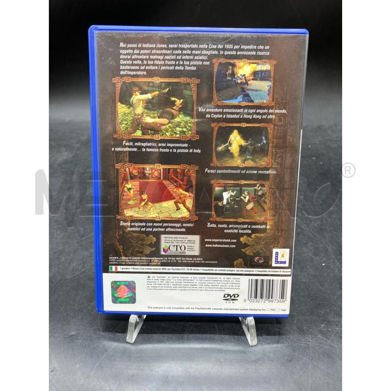GIOCHI PS2 INDIANA JONES | Mercatino dell'Usato Roma eur 2