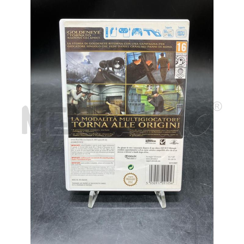 GIOCHI WII GOLDENEYE 007 | Mercatino dell'Usato Roma eur 2