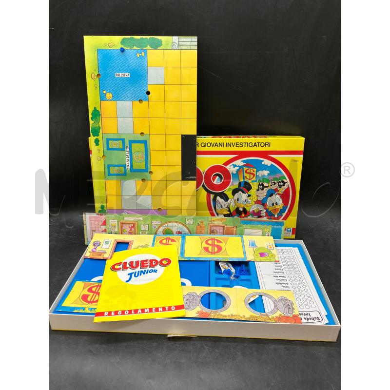 GIOCO DA TAVOLA CLUEDO JUNIOR | Mercatino dell'Usato Roma eur 2