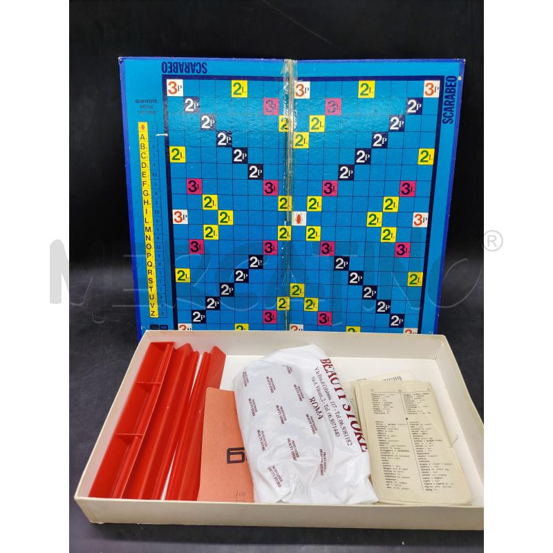 GIOCO IN SCATOLA SCARABEO | Mercatino dell'Usato Roma eur 2