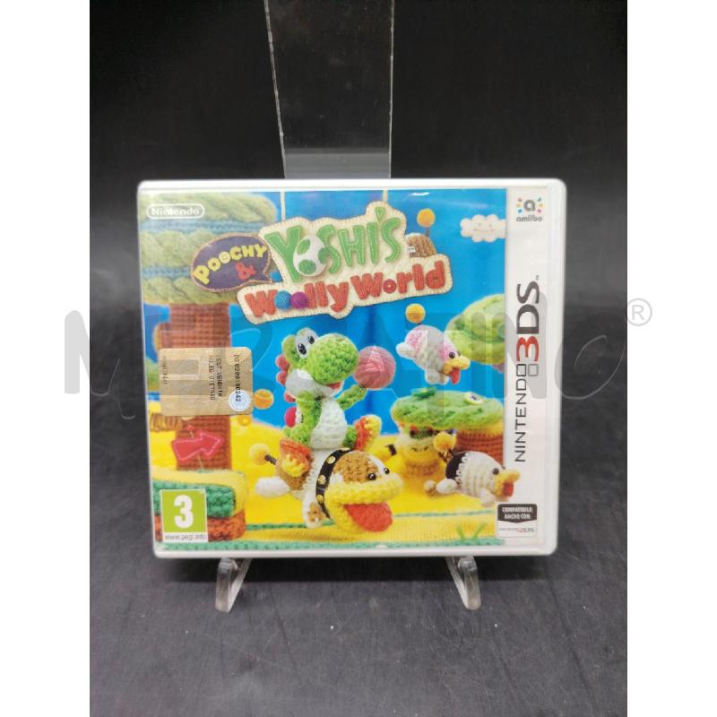 GIOCO NINTENDO 3DS YOSHI'S WOOLY WORLDS | Mercatino dell'Usato Roma eur 1