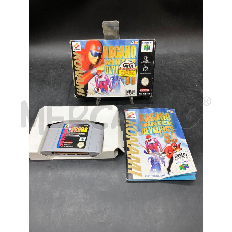 GIOCO NINTENDO 64 NAGANO WINTER OLYMPICS '98 | Mercatino dell'Usato Roma eur 1