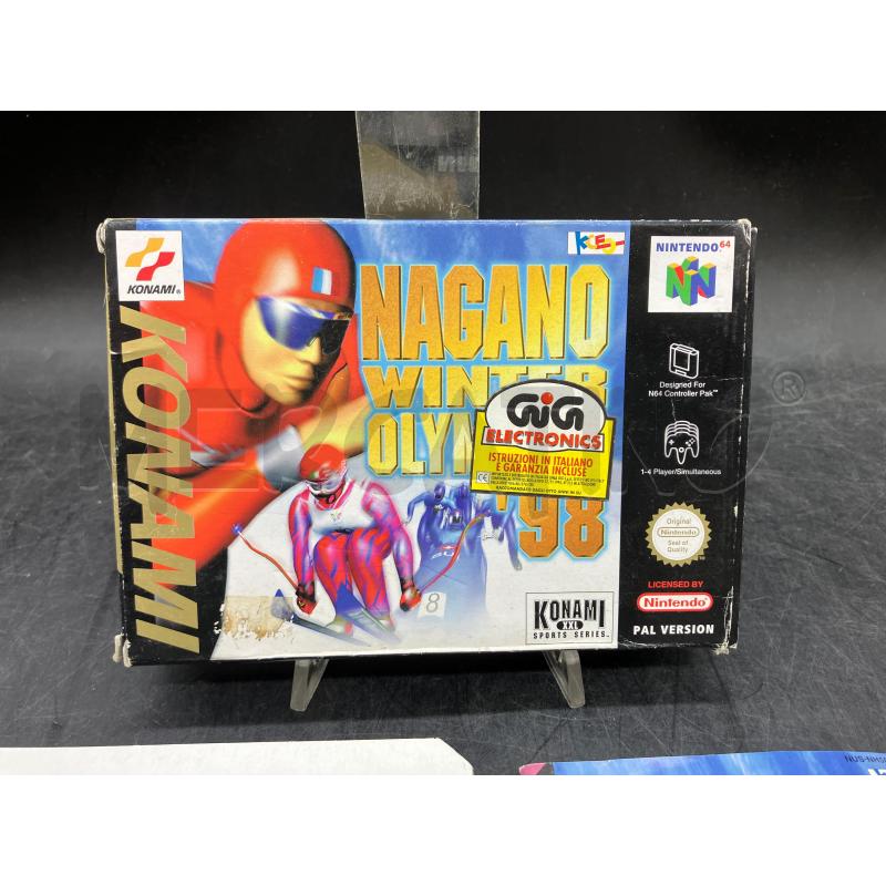 GIOCO NINTENDO 64 NAGANO WINTER OLYMPICS '98 | Mercatino dell'Usato Roma eur 3