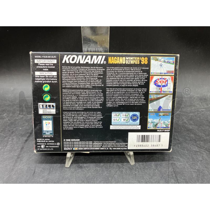 GIOCO NINTENDO 64 NAGANO WINTER OLYMPICS '98 | Mercatino dell'Usato Roma eur 4