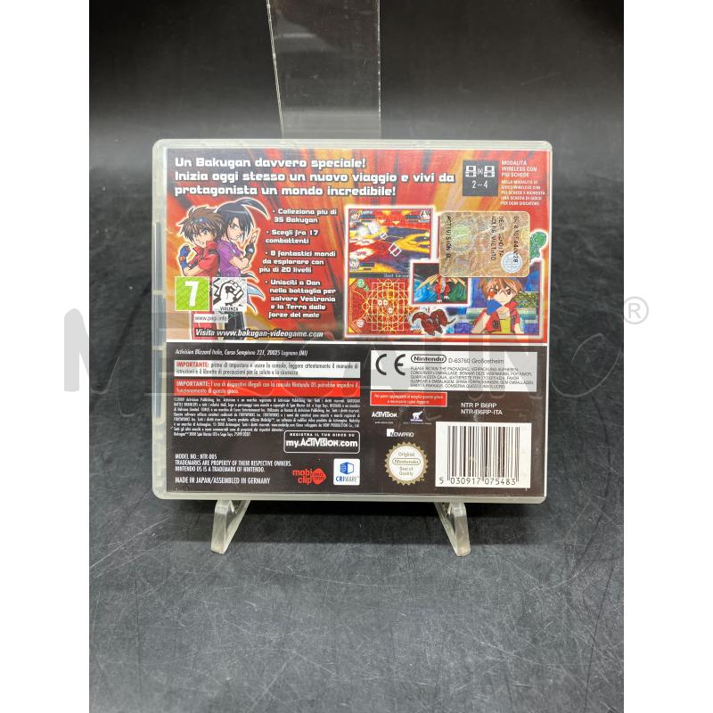 GIOCO NINTENDO DS BAKUGAN BATTLE BRAWLERS | Mercatino dell'Usato Roma eur 2