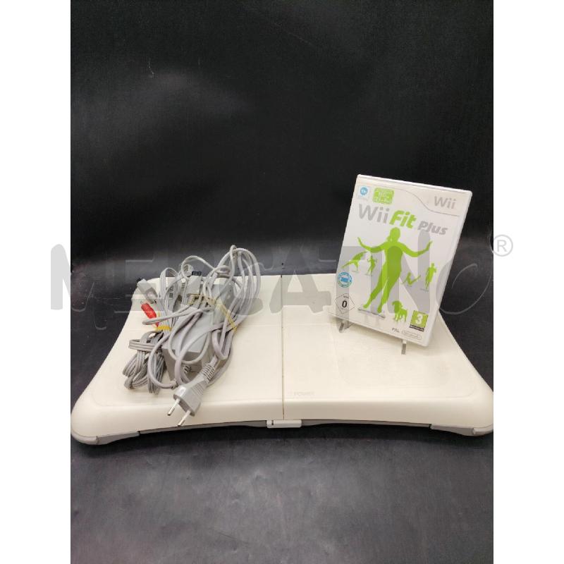 GIOCO NINTENDO WII BALANCE BOARD + WII FIT | Mercatino dell'Usato Roma eur 1