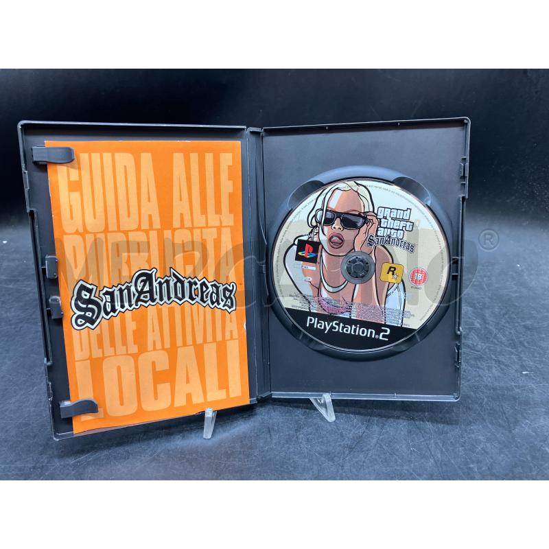 GIOCO PS2 GRAND THEFT AUTO SAN ANDREAS | Mercatino dell'Usato Roma eur 3