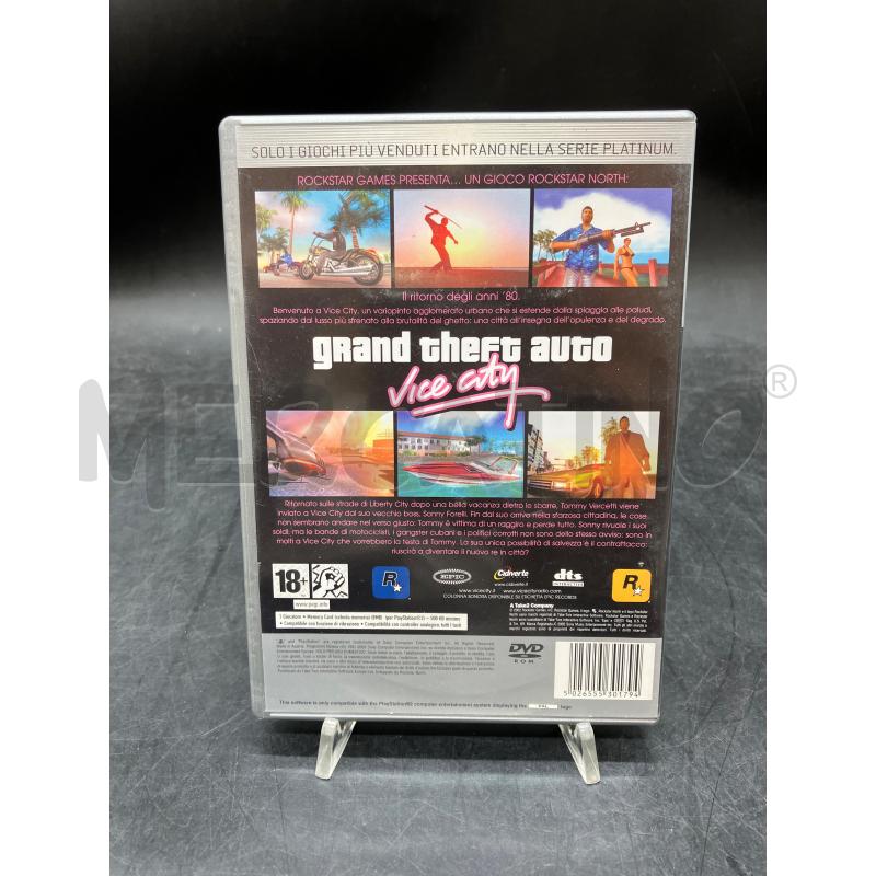GIOCO PS2 GRAND THEFT AUTO VICE CITY | Mercatino dell'Usato Roma eur 2