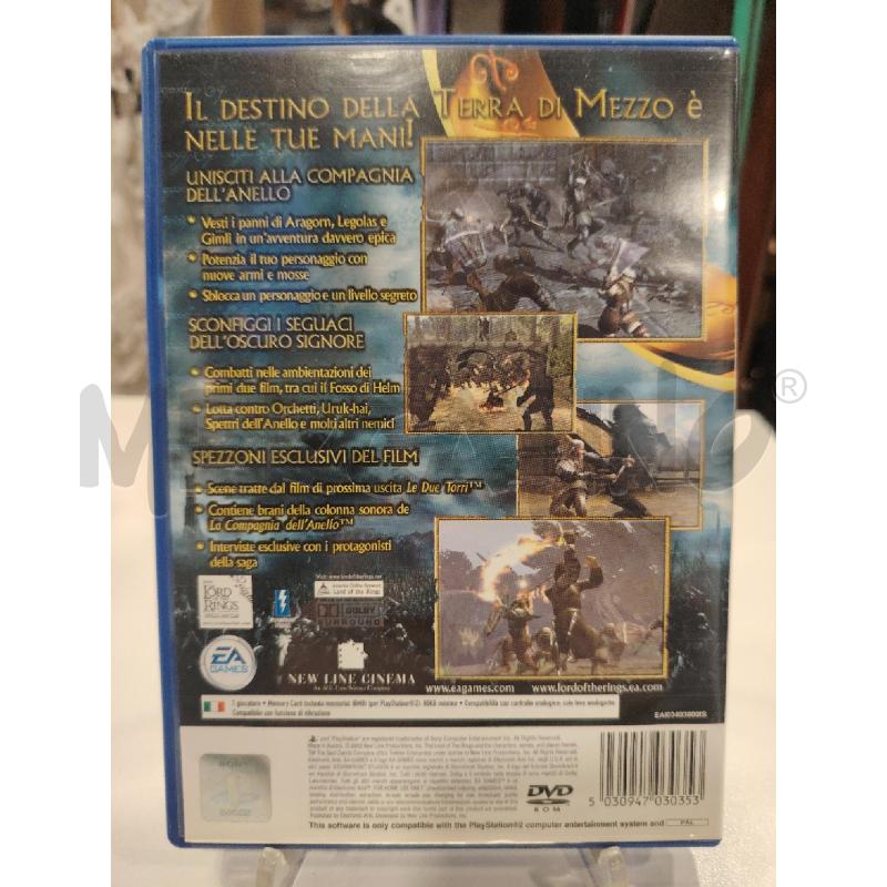 GIOCO PS2 IL SIGNORE DEGLI ANELLI LE DUE TORRI | Mercatino dell'Usato Roma eur 2
