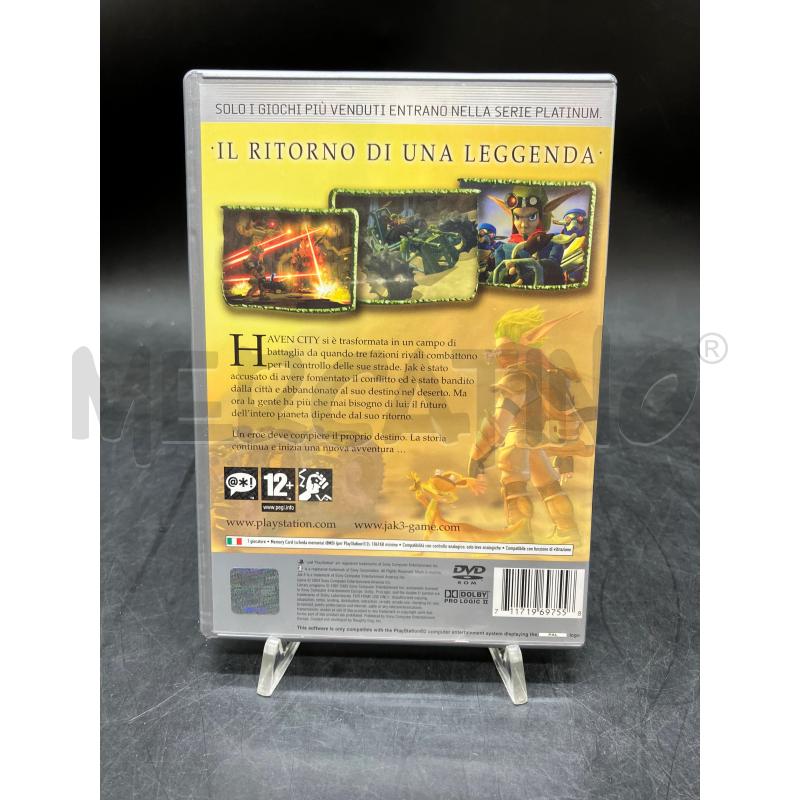 GIOCO PS2 JAK 3 | Mercatino dell'Usato Roma eur 2
