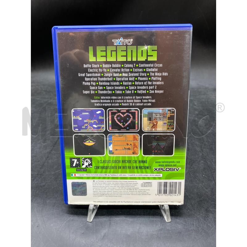GIOCO PS2 LEGENDS | Mercatino dell'Usato Roma eur 2