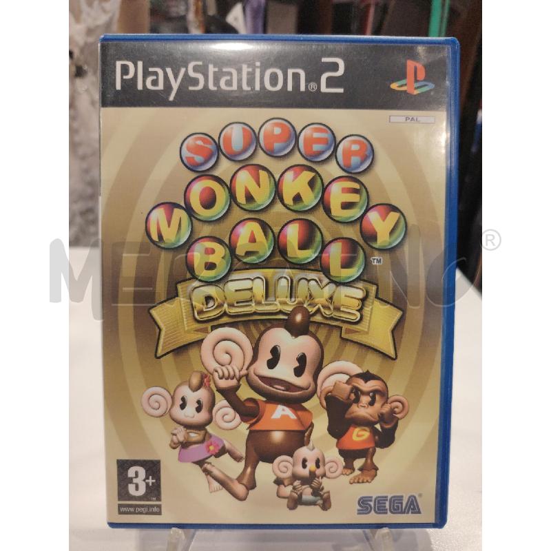 GIOCO PS2 SUPER MONKEY BALL DELUXE | Mercatino dell'Usato Roma eur 1