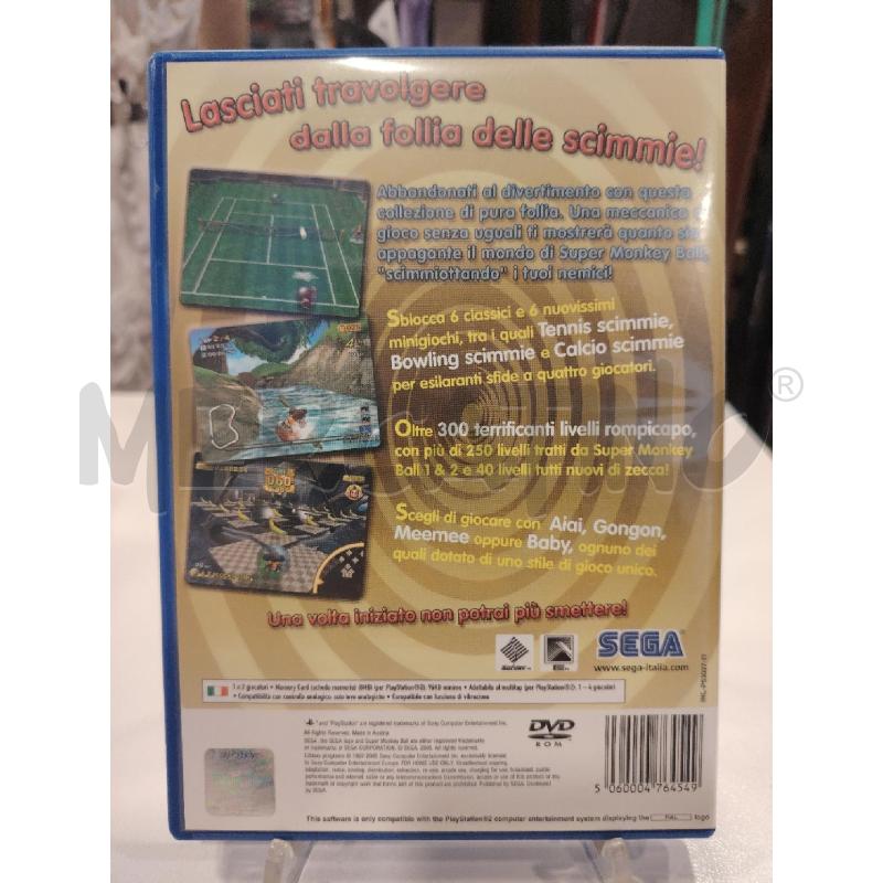 GIOCO PS2 SUPER MONKEY BALL DELUXE | Mercatino dell'Usato Roma eur 2