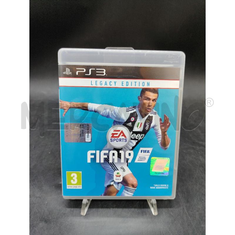 GIOCO PS3 FIFA 19 LEGACY EDITION | Mercatino dell'Usato Roma eur 1