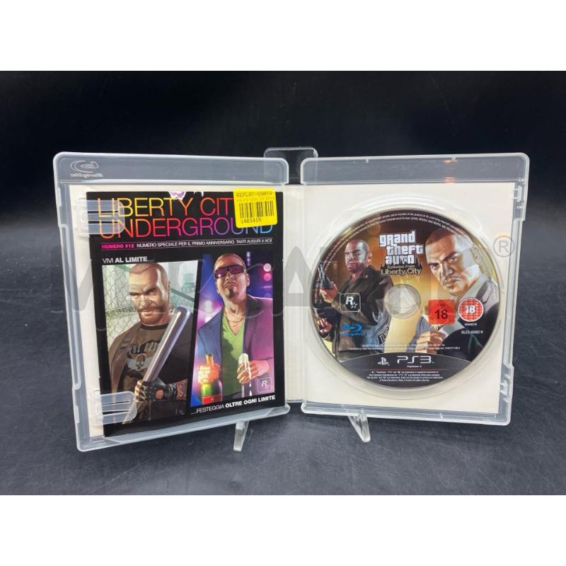 GIOCO PS3 GRAND THEFT AUTO EPISODES FROM LIBERTY CITY | Mercatino dell'Usato Roma eur 3