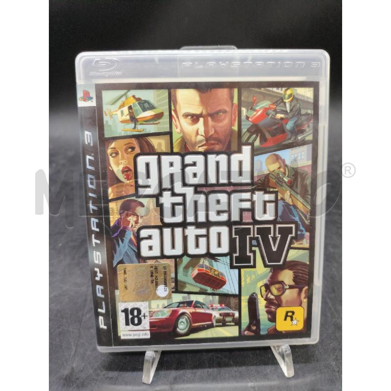 GIOCO PS3 GRAND THEFT AUTO IV | Mercatino dell'Usato Roma eur 1