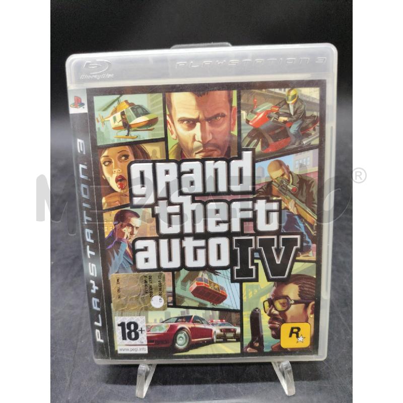 GIOCO PS3 GRAND THEFT AUTO IV | Mercatino dell'Usato Roma eur 1