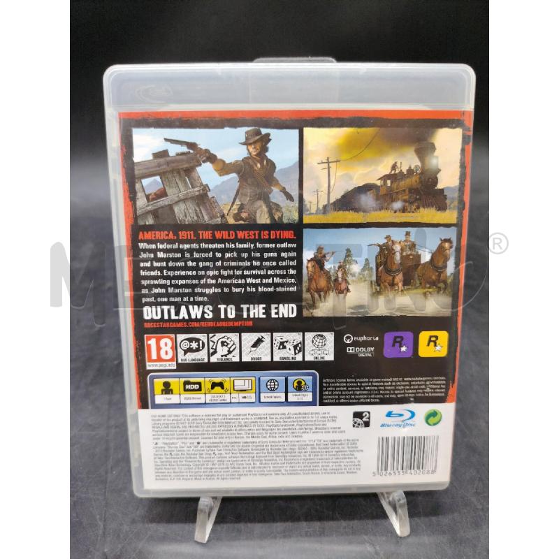 GIOCO PS3 RED DEAD REDEMPTION | Mercatino dell'Usato Roma eur 2