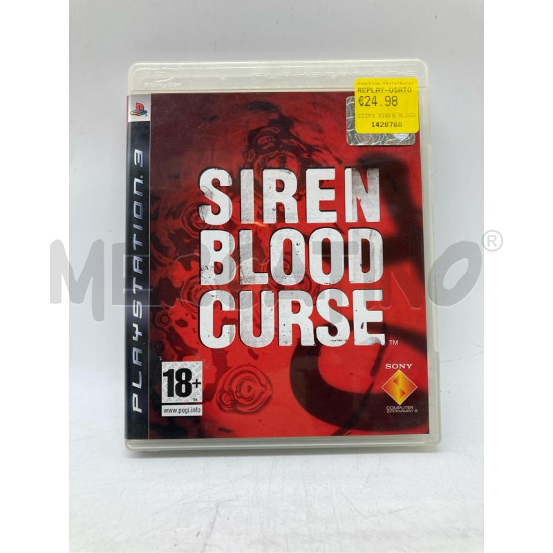 GIOCO PS3 SIREN BLOOD CURSE | Mercatino dell'Usato Roma eur 1