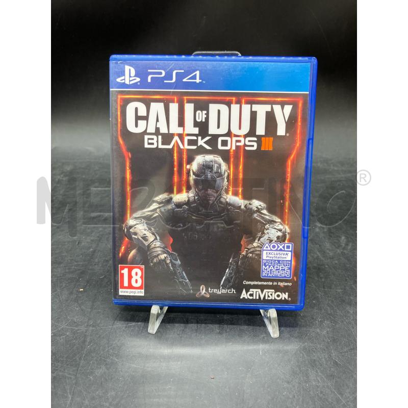 GIOCO PS4 CALL OF DUTY BLACK OPS III | Mercatino dell'Usato Roma eur 1