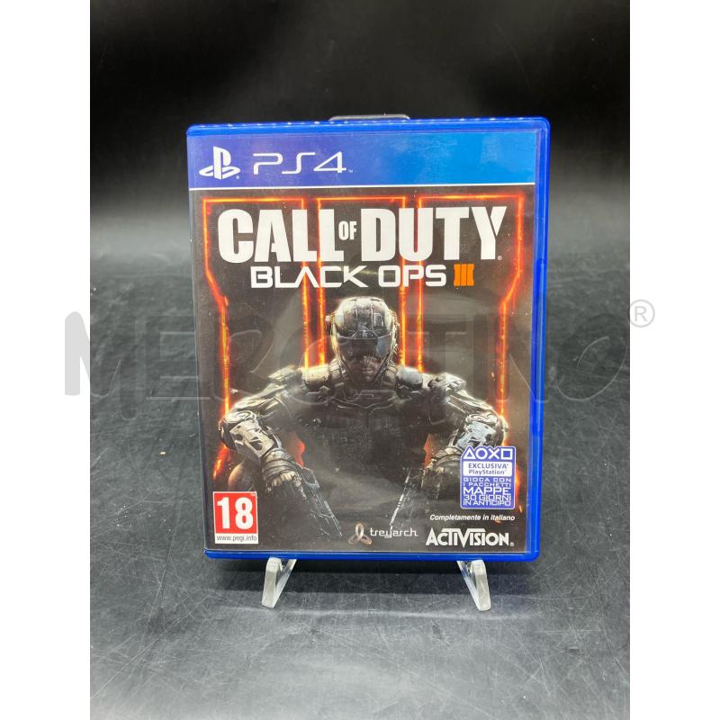 GIOCO PS4 CALL OF DUTY BLACK OPS III | Mercatino dell'Usato Roma eur 1