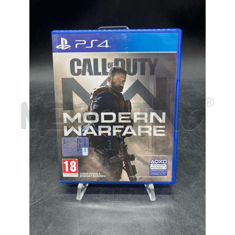 GIOCO PS4 CALL OF DUTY MODERN WARFARE | Mercatino dell'Usato Roma eur 1
