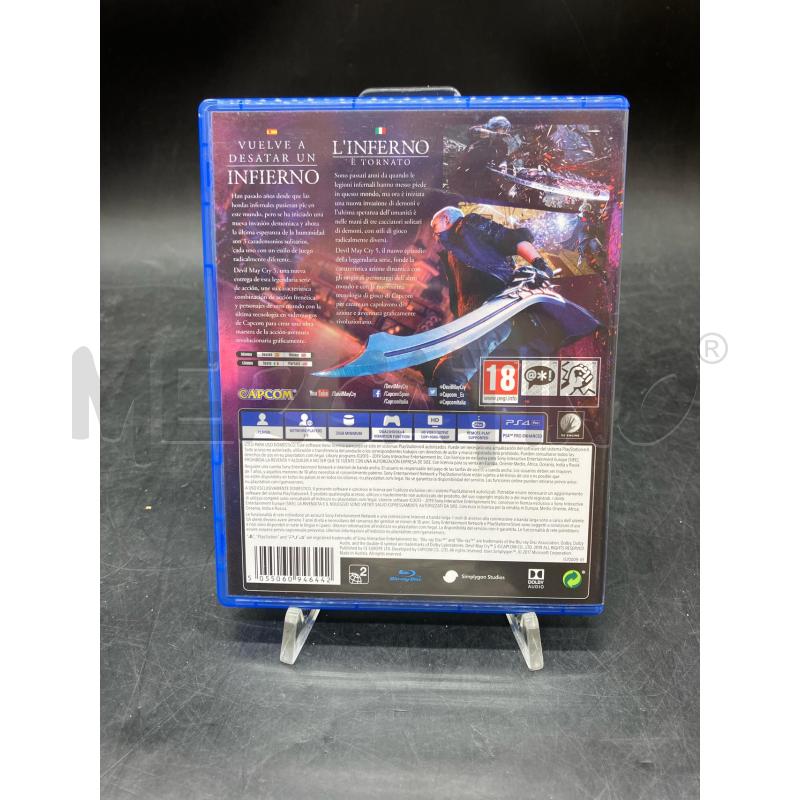 GIOCO PS4 DEVIL MAY CRY 5 | Mercatino dell'Usato Roma eur 2