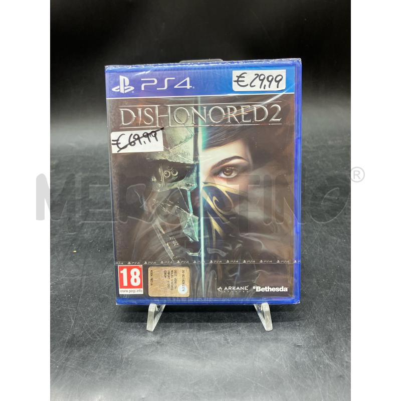 GIOCO PS4 DISHONORED 2 | Mercatino dell'Usato Roma eur 1