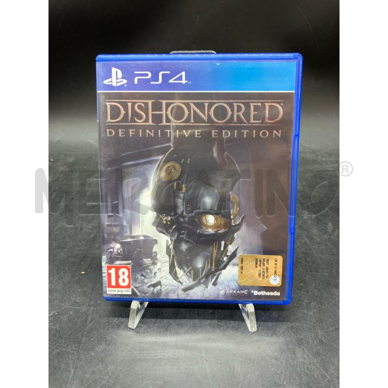 GIOCO PS4 DISHONORED DEFINITIVE EDITION | Mercatino dell'Usato Roma eur 1