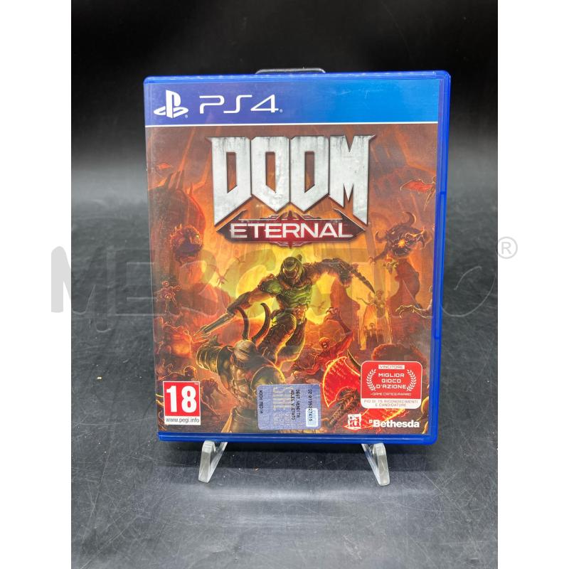 GIOCO PS4 DOOM ETERNAL | Mercatino dell'Usato Roma eur 1
