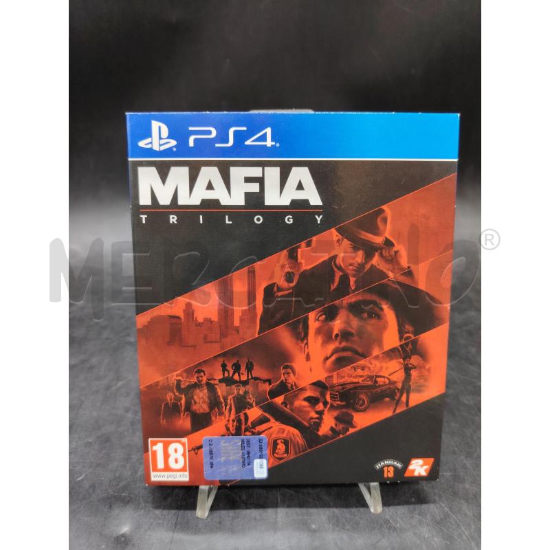 GIOCO PS4 MAFIA TRILOGY | Mercatino dell'Usato Roma eur 1