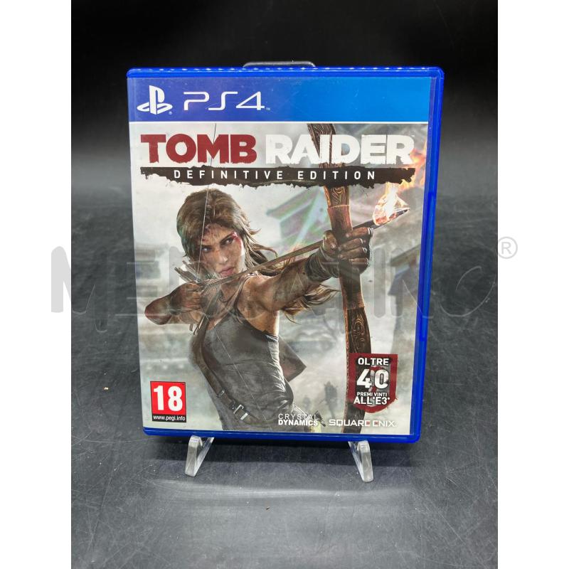 GIOCO PS4 TOMB RAIDER DEFINITIVE EDITION | Mercatino dell'Usato Roma eur 1