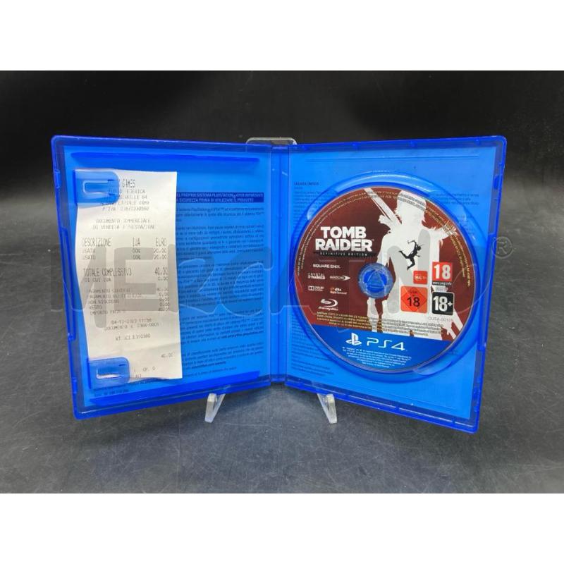 GIOCO PS4 TOMB RAIDER DEFINITIVE EDITION | Mercatino dell'Usato Roma eur 3