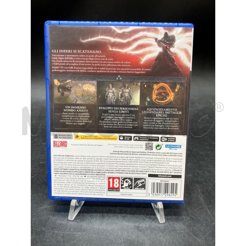 GIOCO PS5 DIABLO IV | Mercatino dell'Usato Roma eur 2