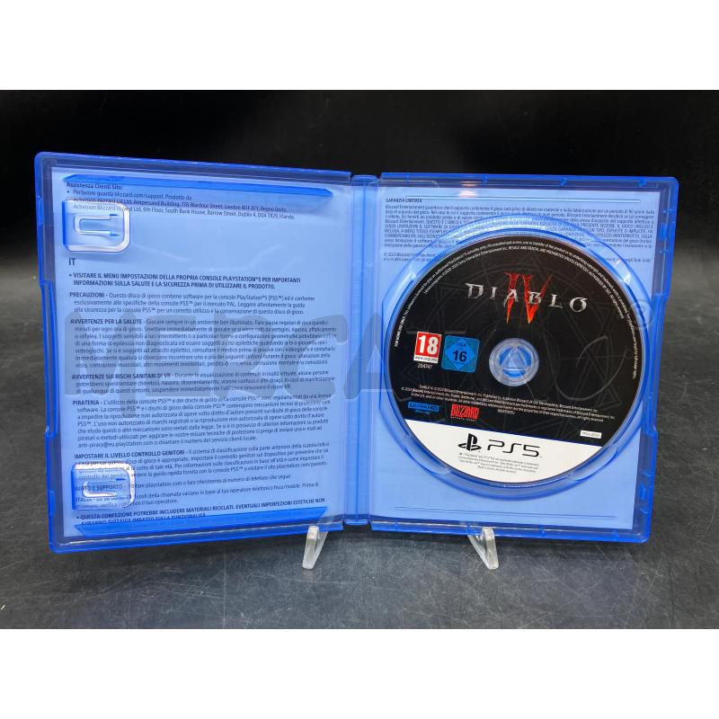 GIOCO PS5 DIABLO IV | Mercatino dell'Usato Roma eur 3