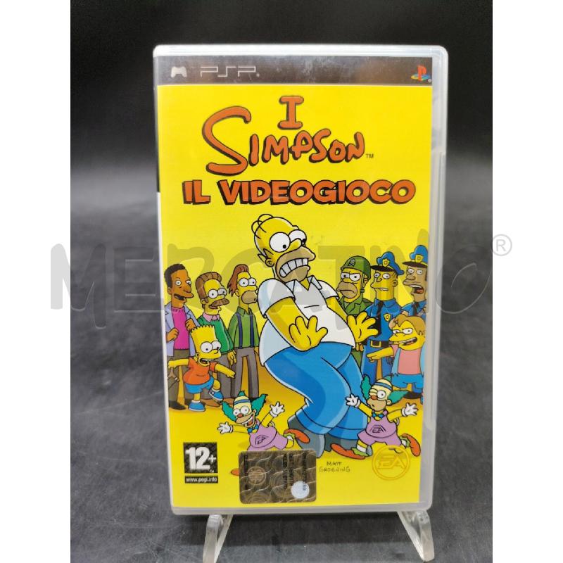 GIOCO PSP I SIMPSON IL VIDEOGIOCO | Mercatino dell'Usato Roma eur 1