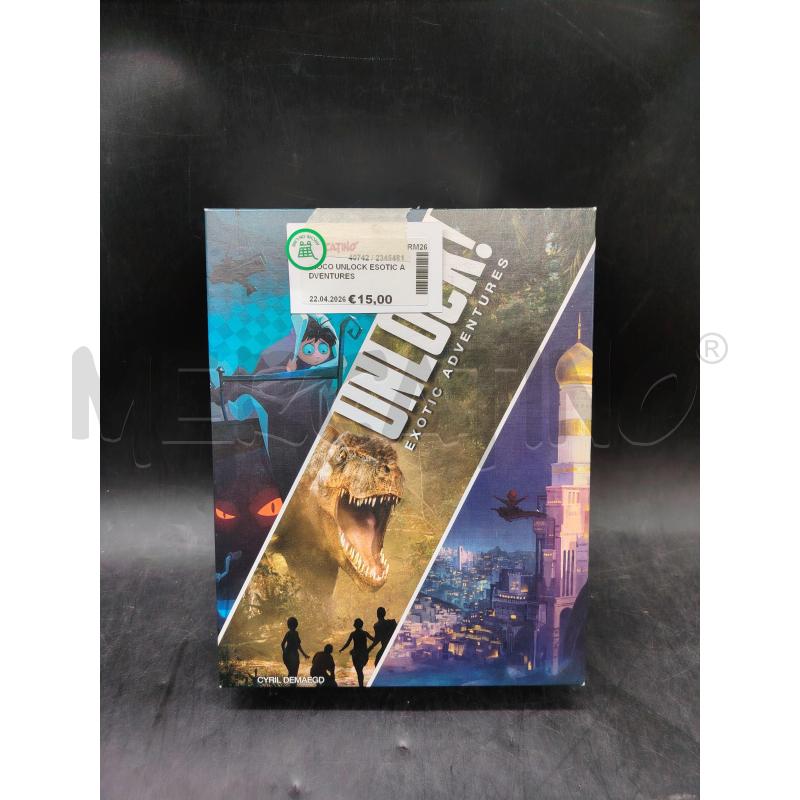 GIOCO UNLOCK ESOTIC ADVENTURES | Mercatino dell'Usato Roma eur 1