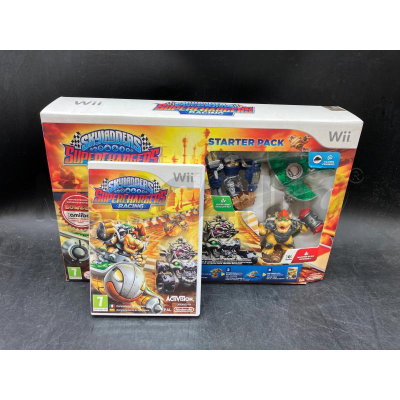 GIOCO WII SKYLANDERS SUPERCHARGERS RACING STARTER PACK CON GIOCO | Mercatino dell'Usato Roma eur 1