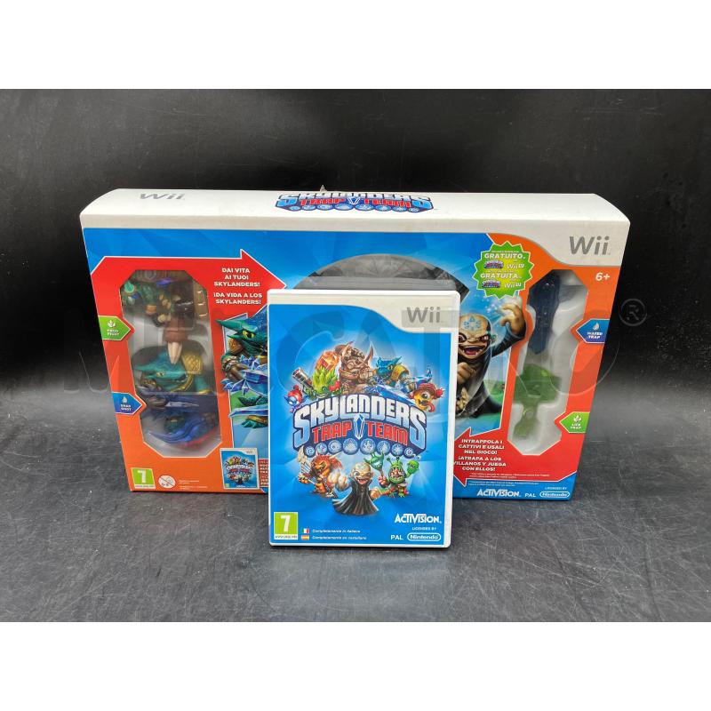 GIOCO WII SKYLANDERS TRAP TEAM CON GIOCO | Mercatino dell'Usato Roma eur 1