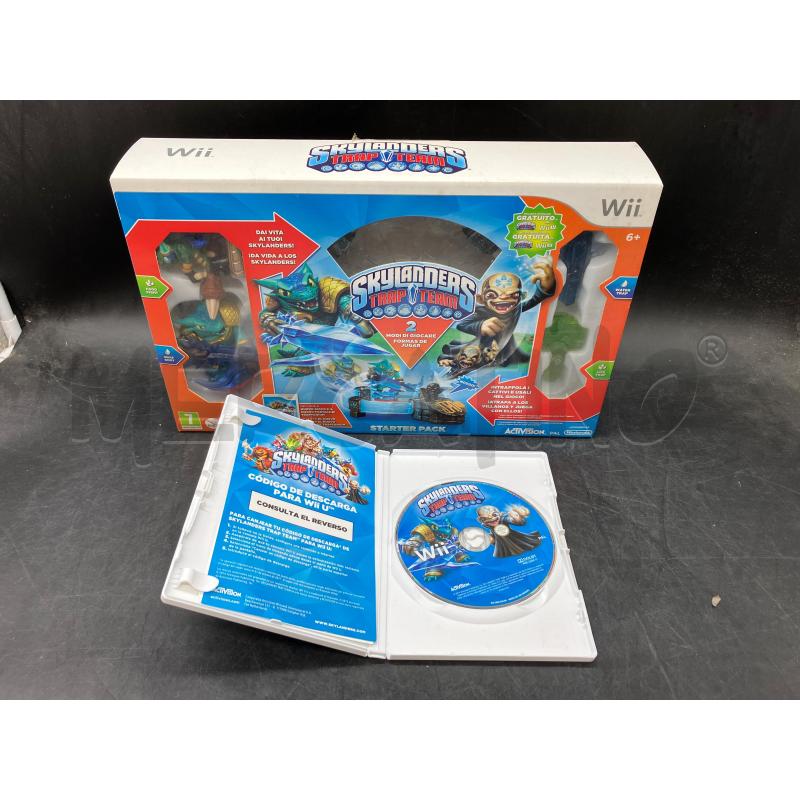 GIOCO WII SKYLANDERS TRAP TEAM CON GIOCO | Mercatino dell'Usato Roma eur 2