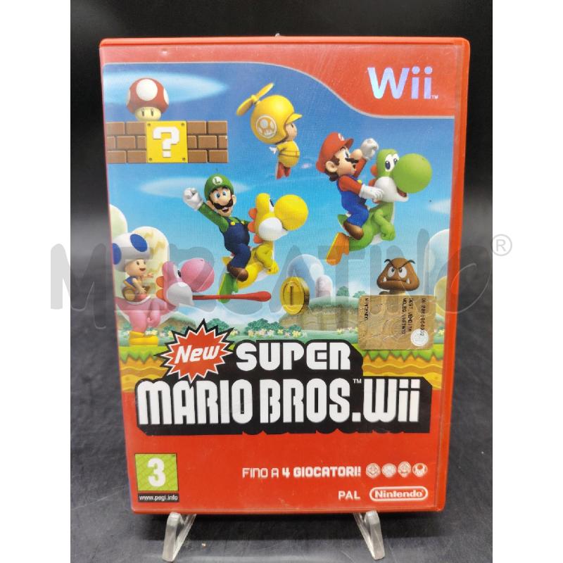 GIOCO WII SUPER MARIO BROS WII | Mercatino dell'Usato Roma eur 1